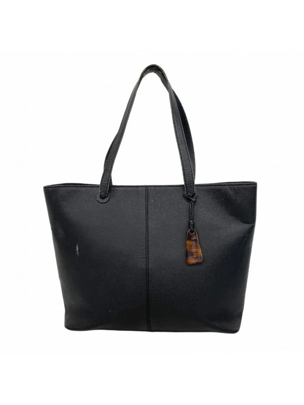 ★SOLD★ Chanel Tote Caviar Leather Black Gold - Picture 1 of 10